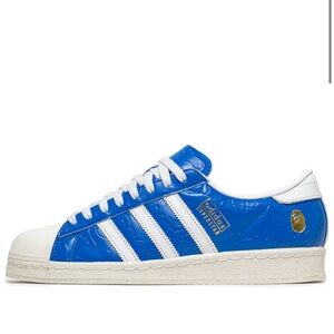 adidas Blue and White Sneakers
